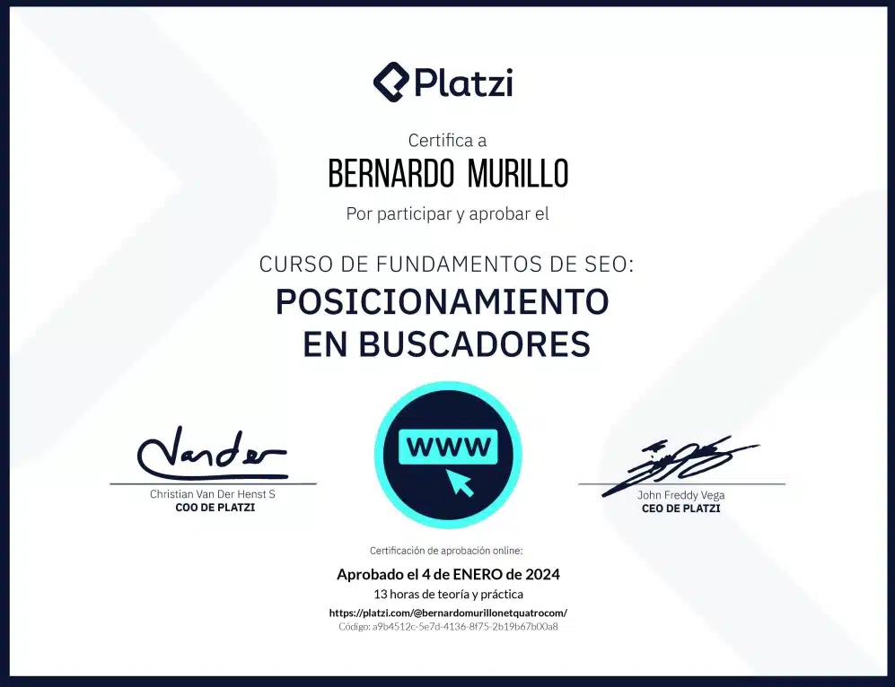 Posicionamiento en buscadores