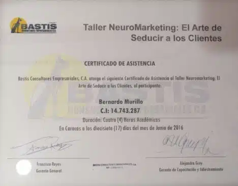 Taller de NeuroMarketing: El arte de Seducir a los Clientes