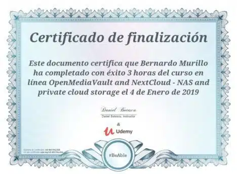 Open Media Vault and NextCloud