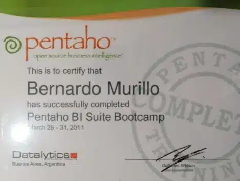 Pentaho BI Suite Bootcamp