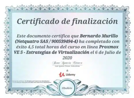 Proxmox VE5 - Estrategias de Virtualización