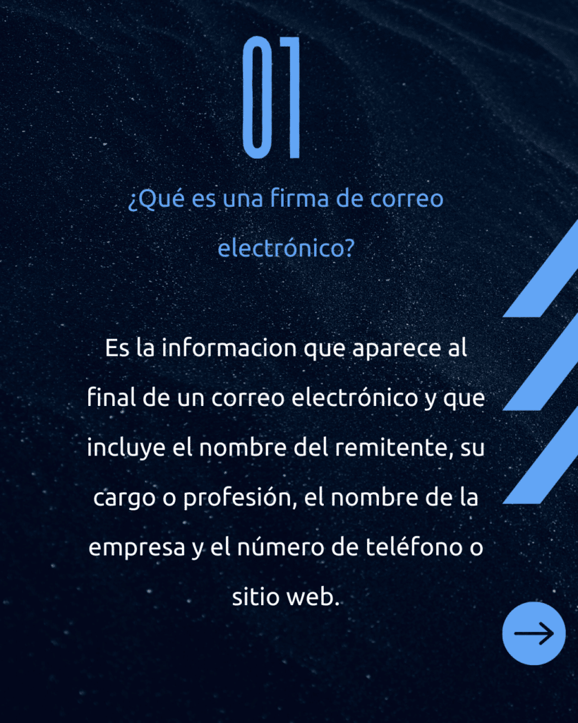que es una firma de correo electrónico
