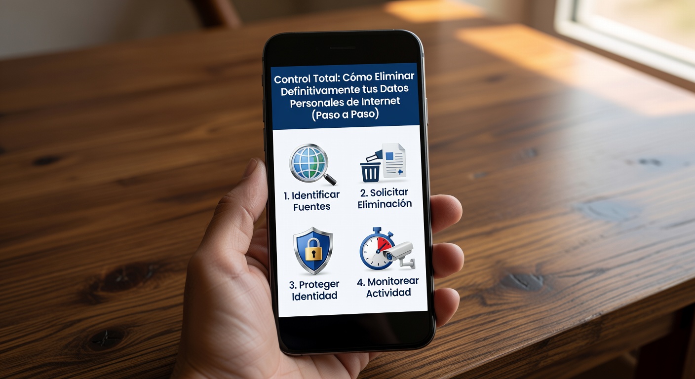 Control Total: Cómo Eliminar Definitivamente tus Datos Personales de Internet (Paso a Paso)