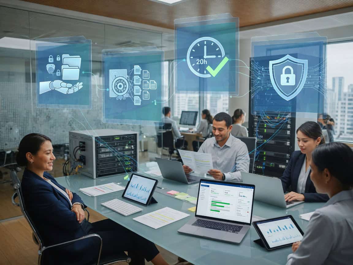 Agentes IA que ahorran 20h/semana a tu equipo sin perder control de datos