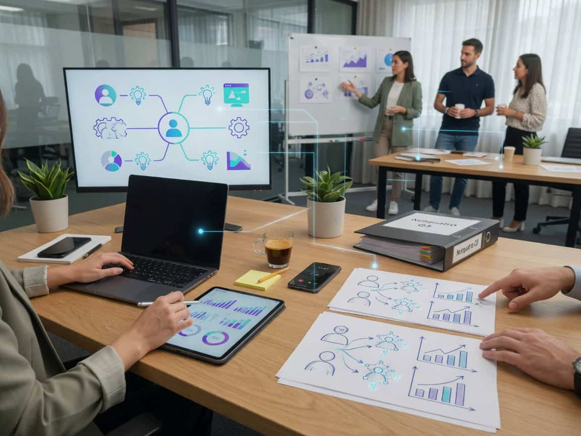 IA que potencia resultados sin reemplazar talento humano: estrategia Netquatro para pymes que buscan control total resultado profesional