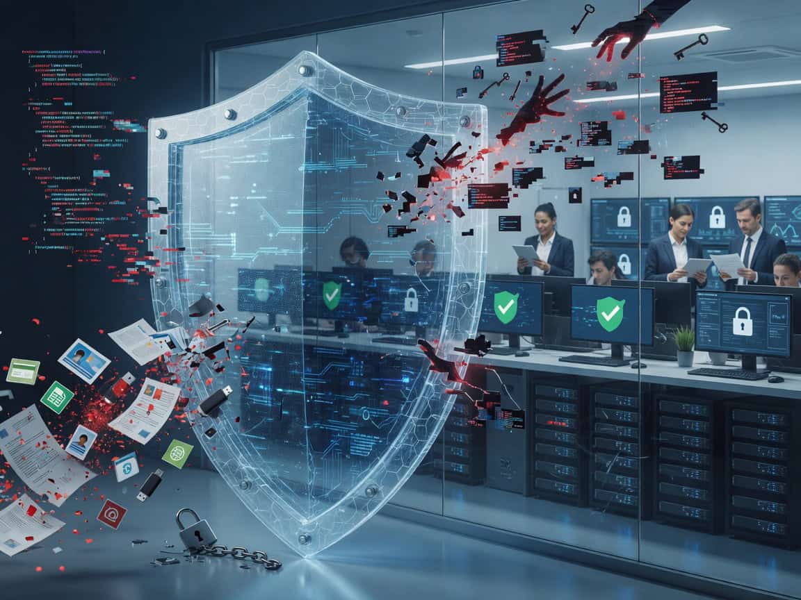 Net4Shield: Blindaje empresarial contra hackers fuga datos perder control