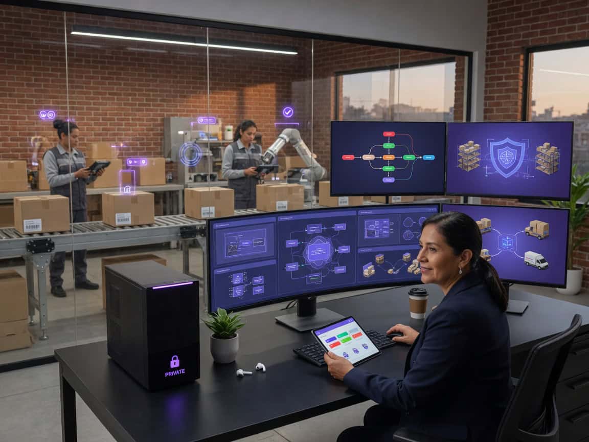 Automatiza tu operación sin perder el control: IA privada para pymes que quieren escalar