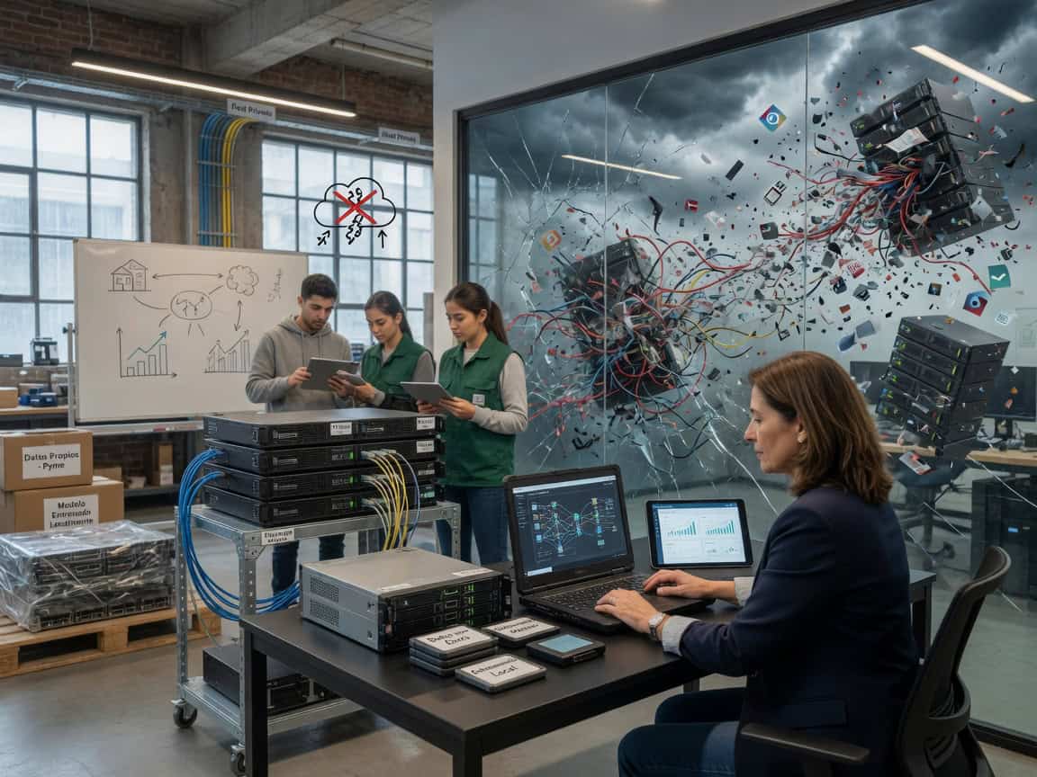 Soberanía IA: cómo pymes controlan datos escalan caos big-tech