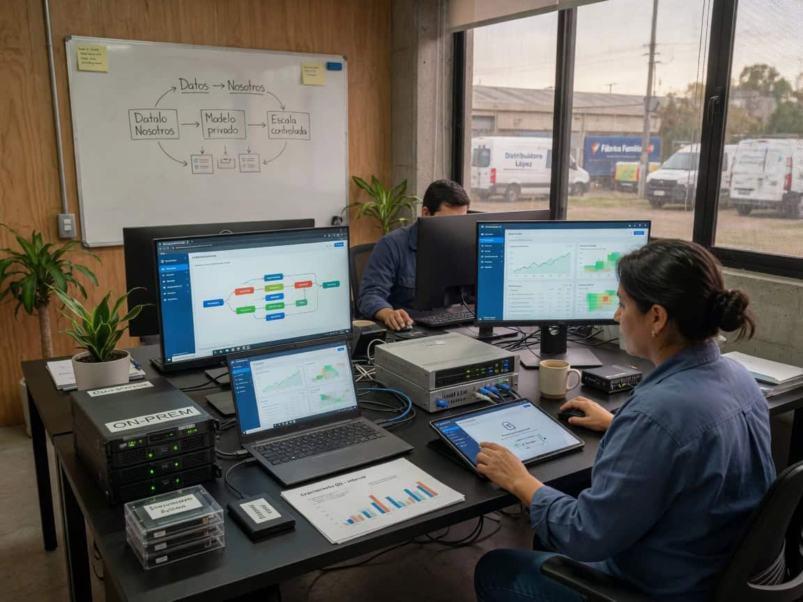 Soberanía IA: cómo pymes controlan datos y escalan sin caos ni big-tech